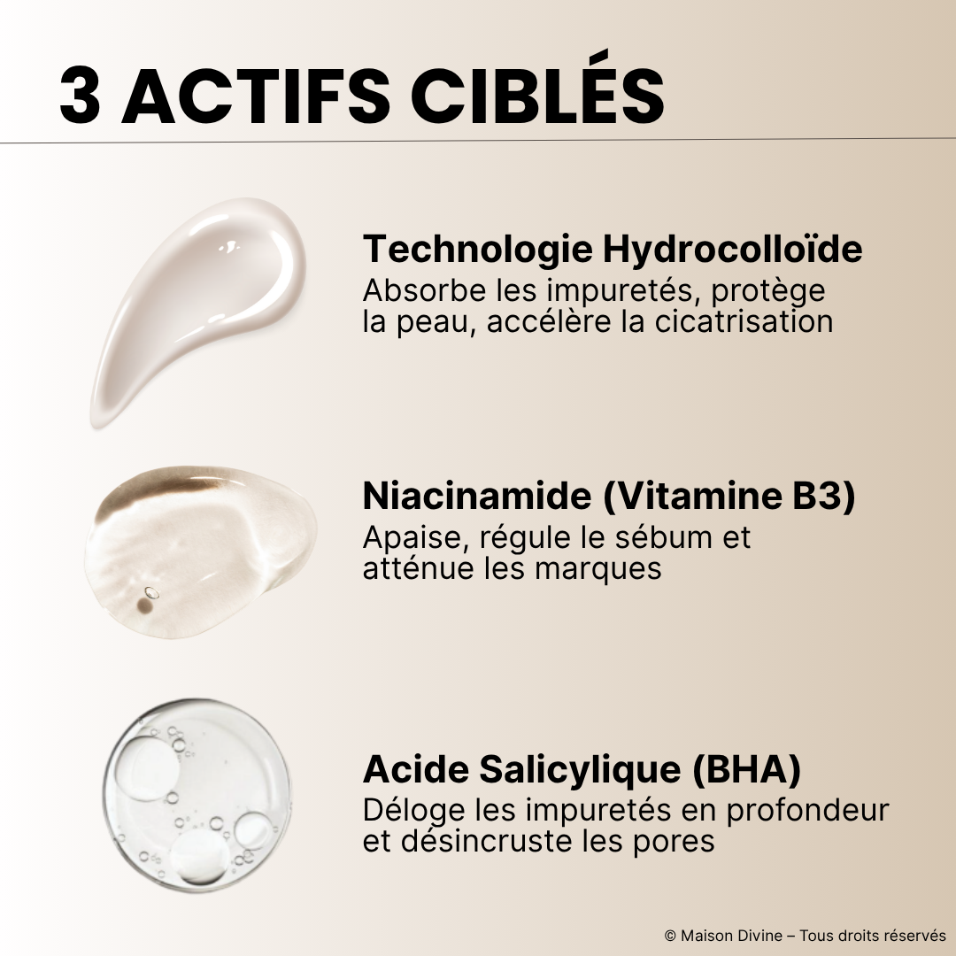 Patchs Nez Hydrocolloïdes